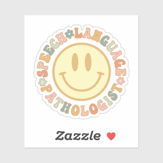 Sprachpathologe SLP-Geschenke Aufkleber (Blatt)