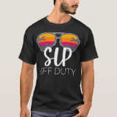 Sprachpathologe SLP Off Duty Sungging T-Shirt (Vorderseite)