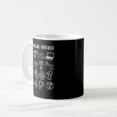Sprachpathologe SLP Speech T Kaffeetasse (Vorderseite Links)