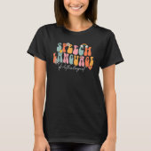 Sprachpathologe SLP Speech Therapy Ret T-Shirt (Vorderseite)
