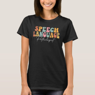 Sprachpathologe SLP Speech Therapy Ret T-Shirt