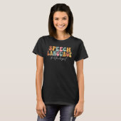 Sprachpathologe SLP Speech Therapy Ret T-Shirt (Vorne ganz)