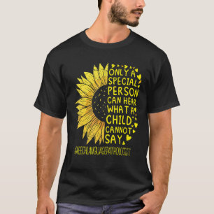 Sprachpathologe Sprechtherapeutin Sunfl T-Shirt