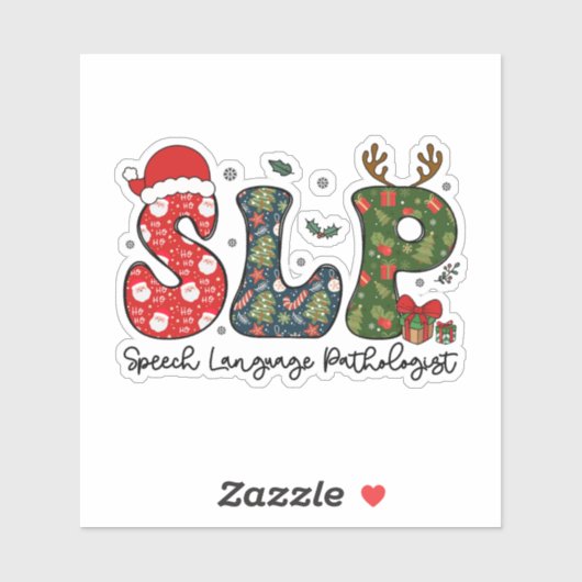 Sprachpathologie Aufkleber (Blatt)