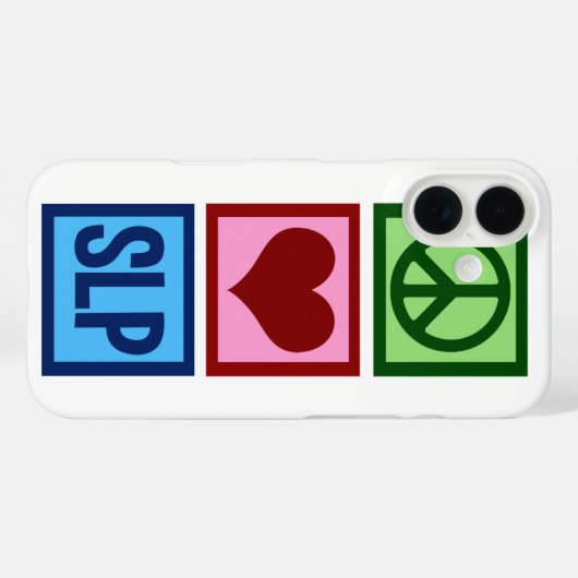 Sprachpathologie Case-Mate iPhone Hülle (Rückseite (Horizontal))