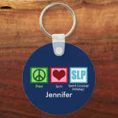Sprachpathologie Schlüsselanhänger (Vorderseite)