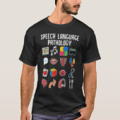 Sprachpathologie SLP Cool Speech Patholog T-Shirt (Vorderseite)