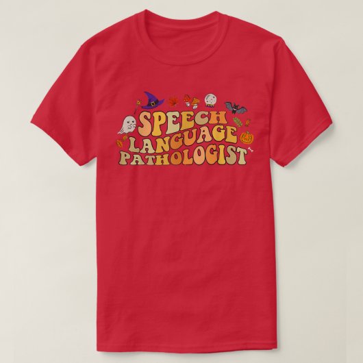 Sprachpathologin Funny Speech Speech Therapy H T-Shirt (Design vorne)