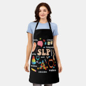 Sprachpathologin Pathologie-Sprache Thera Schürze (Getragen)