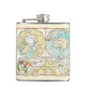 Sprachpolarkarte Flachmann (Vorderseite)