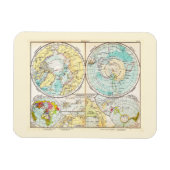 Sprachpolarkarte Magnet (Horizontal)