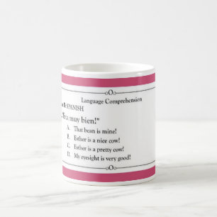 Sprachsammlung - Spanisch 1 Kaffeetasse