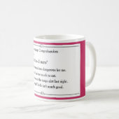 Sprachsammlung - spanisches #2 kaffeetasse (VorderseiteRechts)