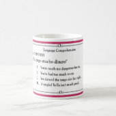 Sprachsammlung - spanisches #2 kaffeetasse (Mittel)