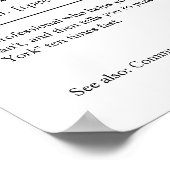 Sprachsprachlicher Pathologe Personalisiertes Gesc Poster (Ecke)