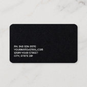 Sprachtherapeut Visitenkarte (Rückseite)