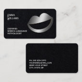 Sprachtherapeut Visitenkarte (Vorne/Hinten)