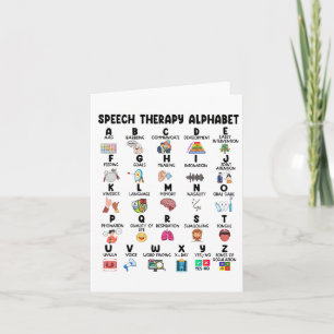 Sprachtherapie Alphabet Sprache Pat Karte