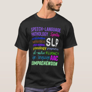 Sprachtherapie Autismus Bewusstsein T-Shirt