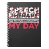 Sprachtherapie Bewertung Kid Logopedics Lehrer Notizblock (Vorderseite)