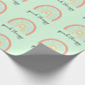 Sprachtherapie II - Jedes Wort zählt Geschenkpapier (Ecke)