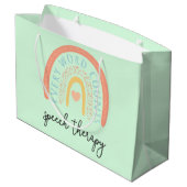 Sprachtherapie II - Jedes Wort zählt Große Geschenktüte (Rückseite Schrägansicht)