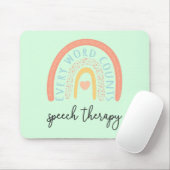Sprachtherapie II - Jedes Wort zählt Mousepad (Mit Mouse)