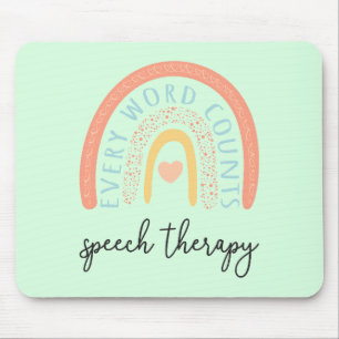 Sprachtherapie II - Jedes Wort zählt Mousepad