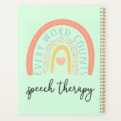 Sprachtherapie II - Jedes Wort zählt Planer (Rückseite)