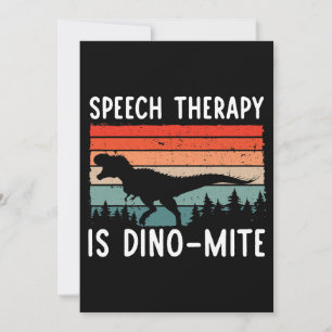 Sprachtherapie ist DinoMite Sprache Patholo Einladung