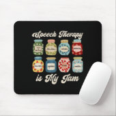 Sprachtherapie ist mein Jam Slp Sprachpatho Mousepad (Mit Mouse)