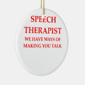 Sprachtherapie Keramikornament (Rechts)