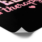 Sprachtherapie Osterkommunikationstherapeut Slp Poster (Ecke)