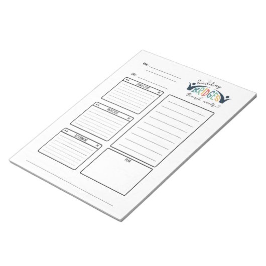 Sprachtherapie SLP SOAP Abreißen Notepad Notizblock (angewinkelt)