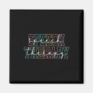 Sprachtherapie Sprachpathologe Therapeut Slp Magnet