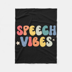 Sprachtherapie Vibes Language Pathologist School S Fleecedecke