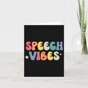 Sprachtherapie Vibes Language Pathologist School S Karte