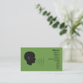 Sprachtherapie Visitenkarte (Stehend Vorderseite)