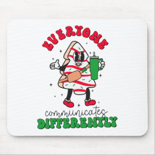 Sprachtherapie Weihnachten Jeder Kommuniziert Ande Mousepad