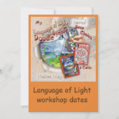 Sprachworkshop Einladung (Vorderseite)