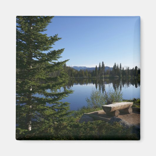 Sprague Lake Blick Magnet (Vorne)