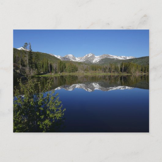 Sprague Lake I im Rocky Mountain National Park Postkarte (Vorderseite)