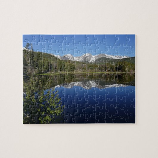 Sprague Lake I im Rocky Mountain National Park Puzzle (Horizontal)