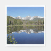 Sprague Lake I im Rocky Mountain National Park Serviette (Vorderseite)