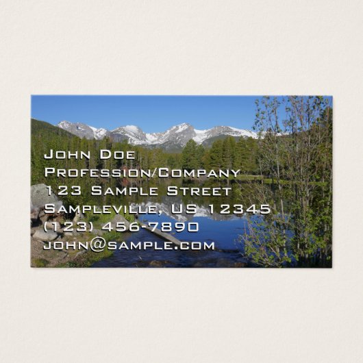 Sprague Lake II im Rocky Mountain National Park (Vorderseite)