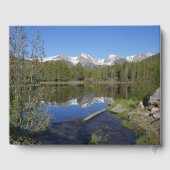 Sprague Lake II im Rocky Mountain National Park Gästebuch (Rückseite)