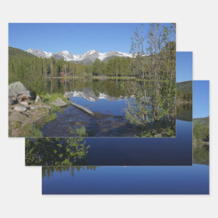 Sprague Lake II im Rocky Mountain National Park Geschenkpapier Set
