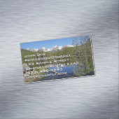 Sprague Lake II im Rocky Mountain National Park Magnetische Visitenkarte (Beispiel)