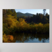 Sprague Lake im Herbst Poster (Vorne)