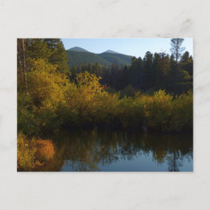 Sprague Lake im Herbst Postkarte
